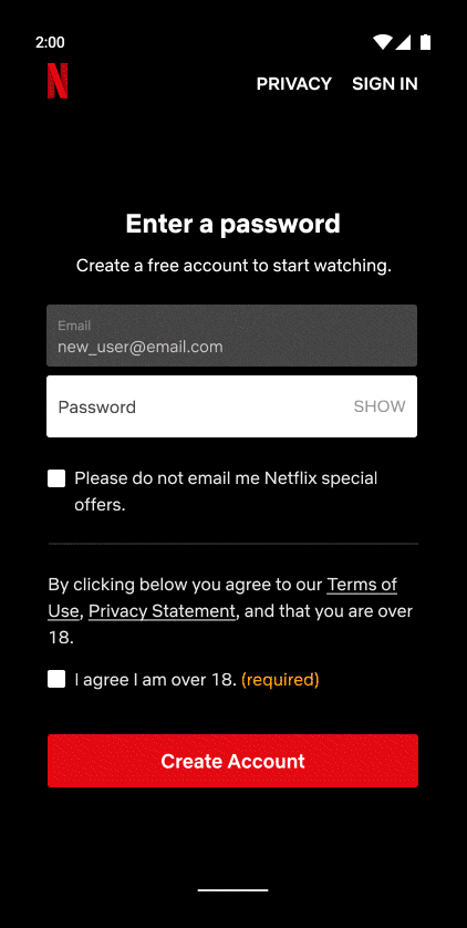 Netflix Android Kenya